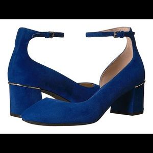 Cole Haan Warner Grand Pump 55MM. Size 7. Color: Limoges Suede.